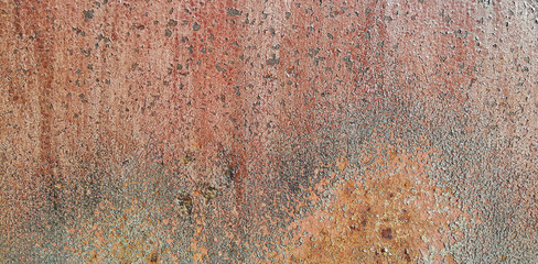 texture of rust on old metal surface background