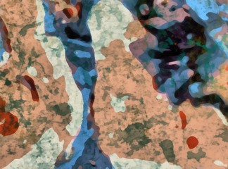 Abstract design texture. Splashes of paint on material concept. Large size textile decoration print. Artwork background.