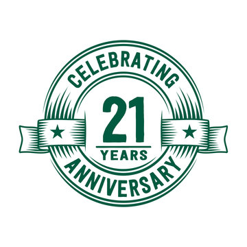 21 Years Logo