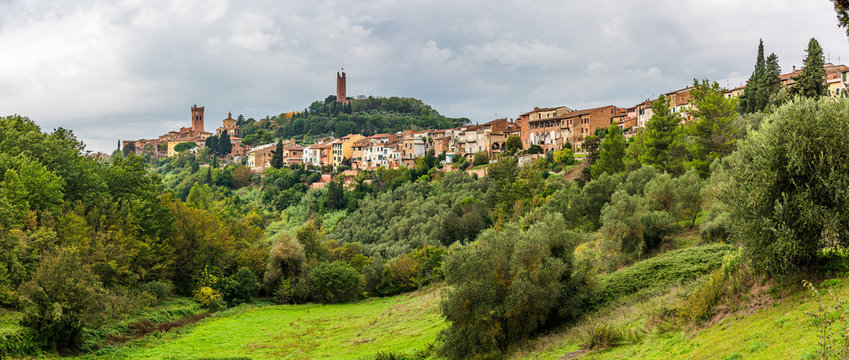 Cityscape of San Miniato