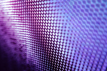 CloseUp LED blurred screen. LED soft focus background. abstract background ideal for design.