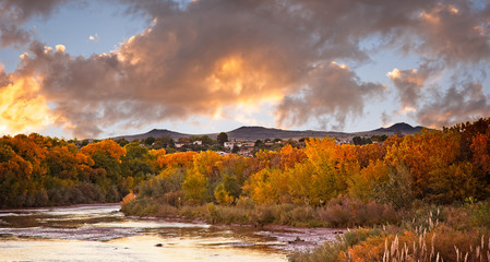 Rio Grande and Volcanoes