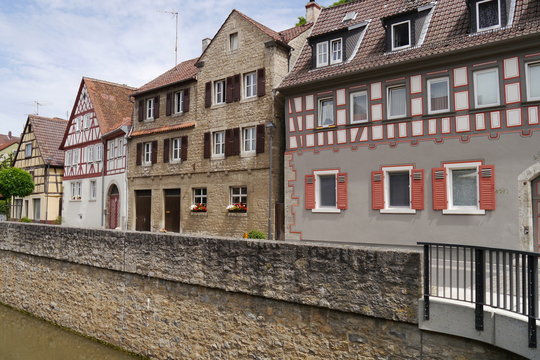 Ufermauer Breitbach Bachgasse Marktbreit