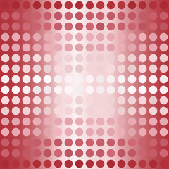 Striped gradient polka dot pattern. Seamless vector background