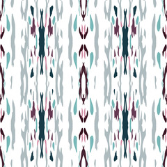 Batik, Hand Drawn. Paint Texture Ornament. 