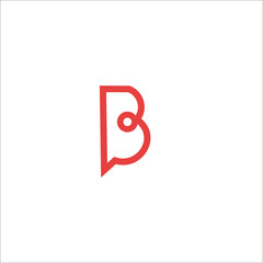 B Letter Logo Design concept