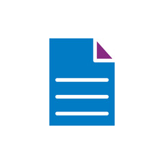 Fototapeta premium Document, extension, file, format, paper icon vector design templates