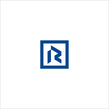 R Letter Logo Design Vector.