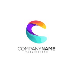 abstract logo vector premium 