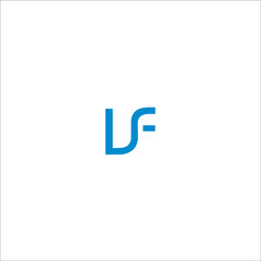 LF Letter Logo Design Template