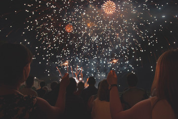 Fireworks show - Powered by Adobe