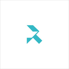 R Letter Logo Icon Design