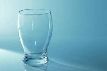 Glass of plain water