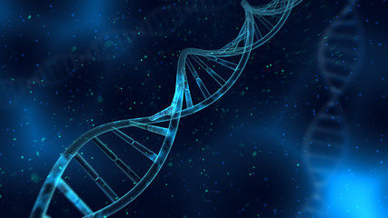 DNA Strand Helix Genome Medical Science image background - obrazy, fototapety, plakaty