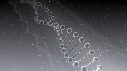 DNA Strand Helix Genome Medical Science image background