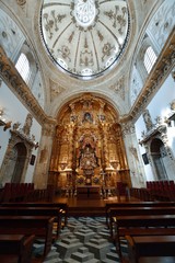 Fototapeta premium Cathedral of Segovia interior