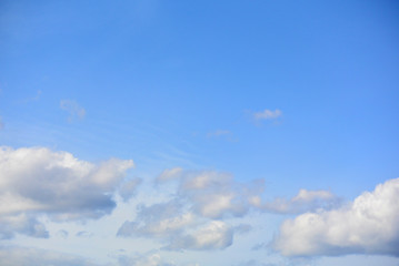 青空と白い雲