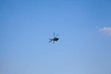 dynamic airshow by Helicopter