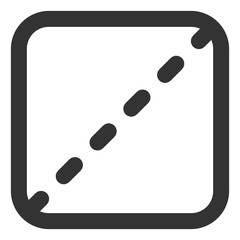 Shares vector icon. Flat Shares pictogram is isolated on a white background.