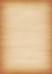 Illustration of an old-fashioned paper. Wrinkled.  古びた雰囲気のある紙　シワあり