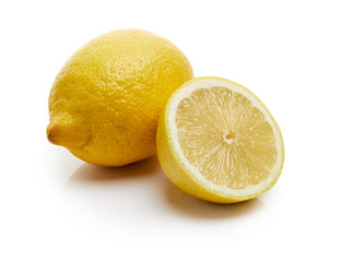 Lemon Isolated on White Background