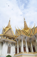 Fototapeta premium 2 towering stupas