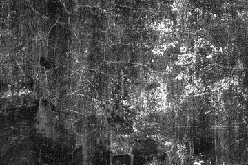 Texture of a concrete wall with cracks and scratches which can be used as a background