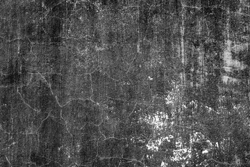 Texture of a concrete wall with cracks and scratches which can be used as a background
