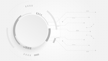 Abstract Digital Technology Cycle background.Business growth transformation Successful financial.