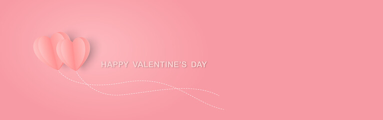 banner of valentine's day