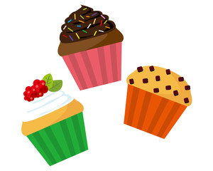 マフィン　カップケーキ　スイーツ