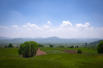 Obraz premium Beautiful summer landscape in the northern part of Montenegro