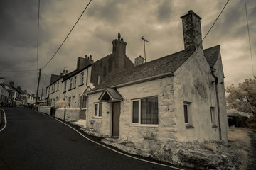 Die Westküste von Irland in Infrarot