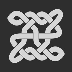 Celtic knot. Abstract ornament. Vector illustration.