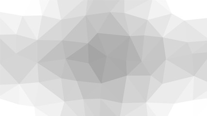 Monochrome polygon pattern. Low poly design