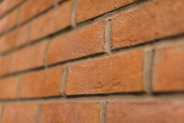 Blur brick wall background