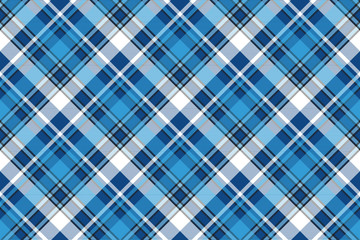 Moredn design blue plaid seamless pattern