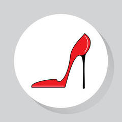 Fashion - line icon. Flat style. Template element  for web and mobile applications.