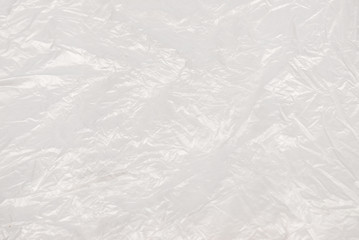 Plastic wihite background. Top view.