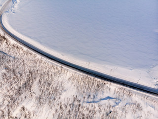 Winter im Norden von Norwegen