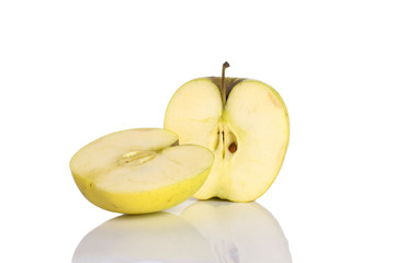 Fresh half cut Apple