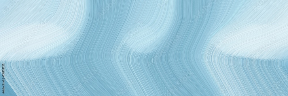 Poster dynamic header with sky blue, lavender and powder blue colors. dynamic curved lines with fluid flowing waves and curves