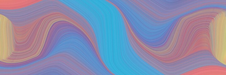 surreal header design with light slate gray, dark salmon and medium turquoise colors. dynamic curved lines with fluid flowing waves and curves