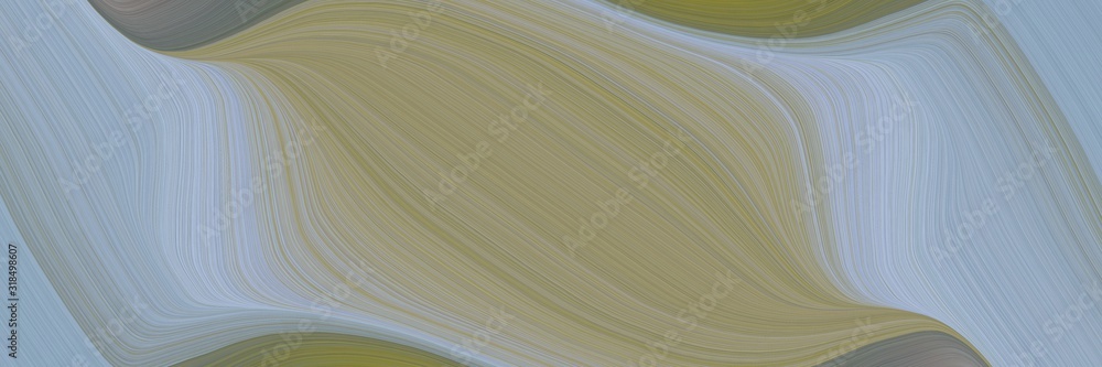 Aufkleber modern designed horizontal banner with dark gray, gray gray and pastel brown colors. dynamic curved 