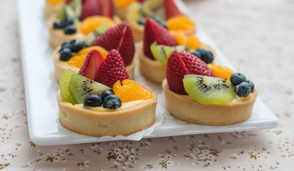 fresh fruity tarts