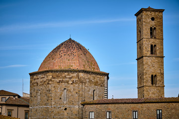 Fototapeta na wymiar Foto scattata nel centro storico di Volterra.