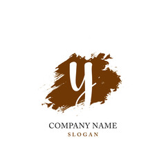 VJ Initial handwriting logo vector	