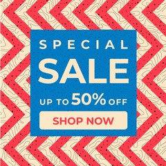 Fototapeta premium Specjalna sprzedaż najlepsza oferta szablonu banera, specjalny baner na koniec sezonu. Ilustracji wektorowych