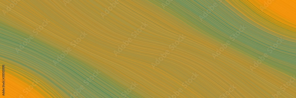 Poster moving header with peru, dark orange and dim gray colors. dynamic curved lines with fluid flowing waves and curves