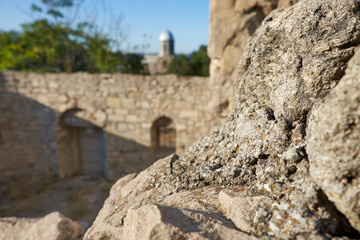 Genoese fortress - medieval fortifications in the city of Feodosia